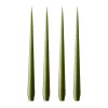 Ester & erik kaars 4-pack mat, olive glow, 32 cm< Kaarsen