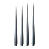 Ester & erik kaars 4-pack mat, dark slate, 42 cm< Kaarsen