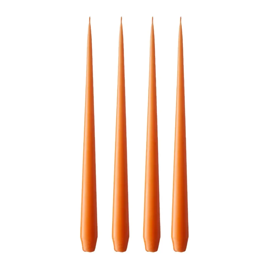 Ester & erik kaars 4-pack mat, Mild orange 16, 32 cm< Kaarsen