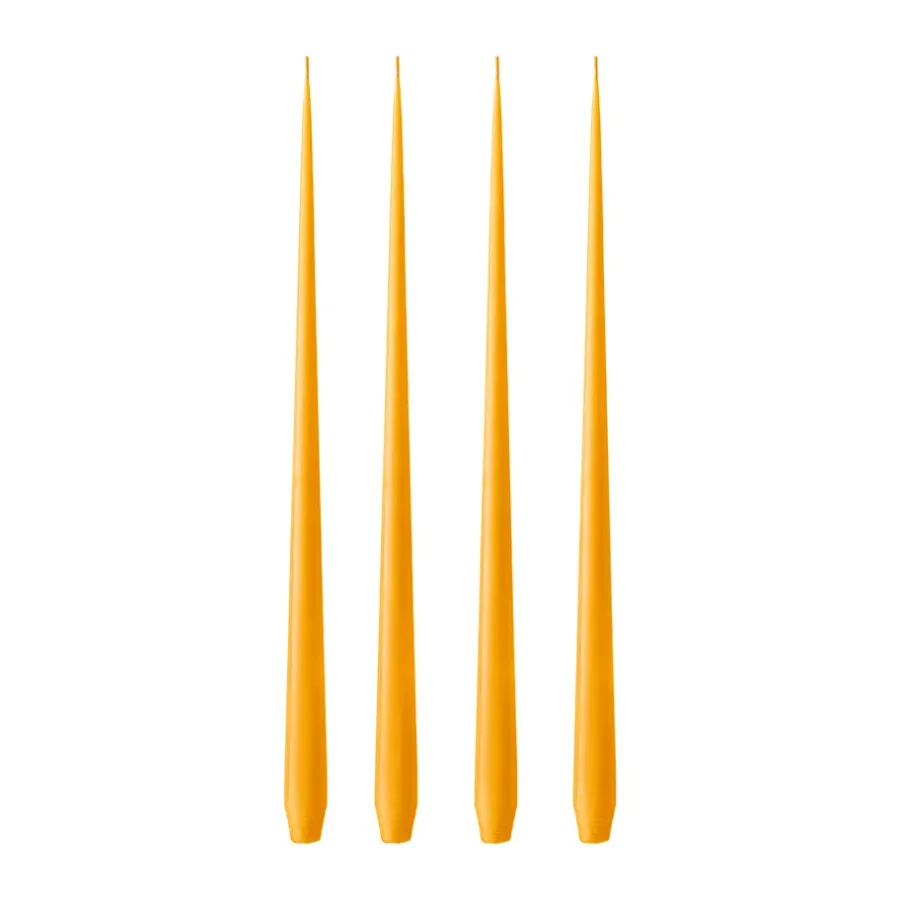 Ester & erik kaars 4-pack mat, 85 Mango, 42 cm< Kaarsen