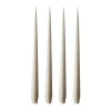 Ester & erik kaars 4-pack mat, linen grey, 42 cm< Kaarsen