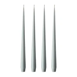 Ester & erik kaars 4-pack mat, concrete, 42 cm< Kaarsen