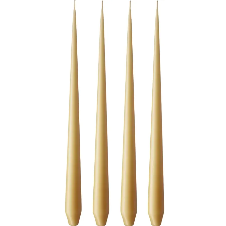 Ester & erik kaars 4-pack mat, beige 14/2, 32 cm< Kaarsen