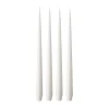 Ester & erik kaars 4-pack mat, White ash 21, 42 cm< Kaarsen