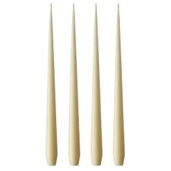 Ester & erik kaars 4-pack mat, Pale ginger 14, 42 cm< Kaarsen