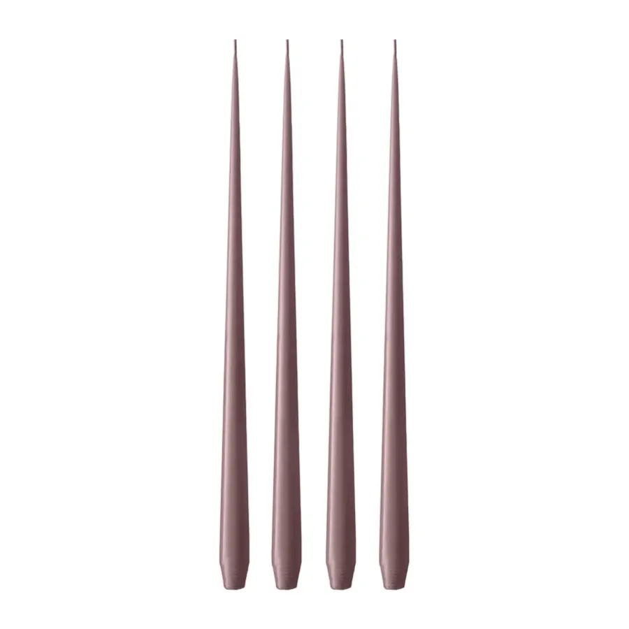 Ester & erik kaars 4-pack mat, Winter rose 84, 42 cm< Kaarsen