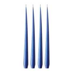 Ester & erik kaars 4-pack mat, Cornflower 48, 42 cm< Kaarsen
