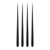 Ester & erik kaars 4-pack mat, Velvet matt black 95, 42 cm< Kaarsen
