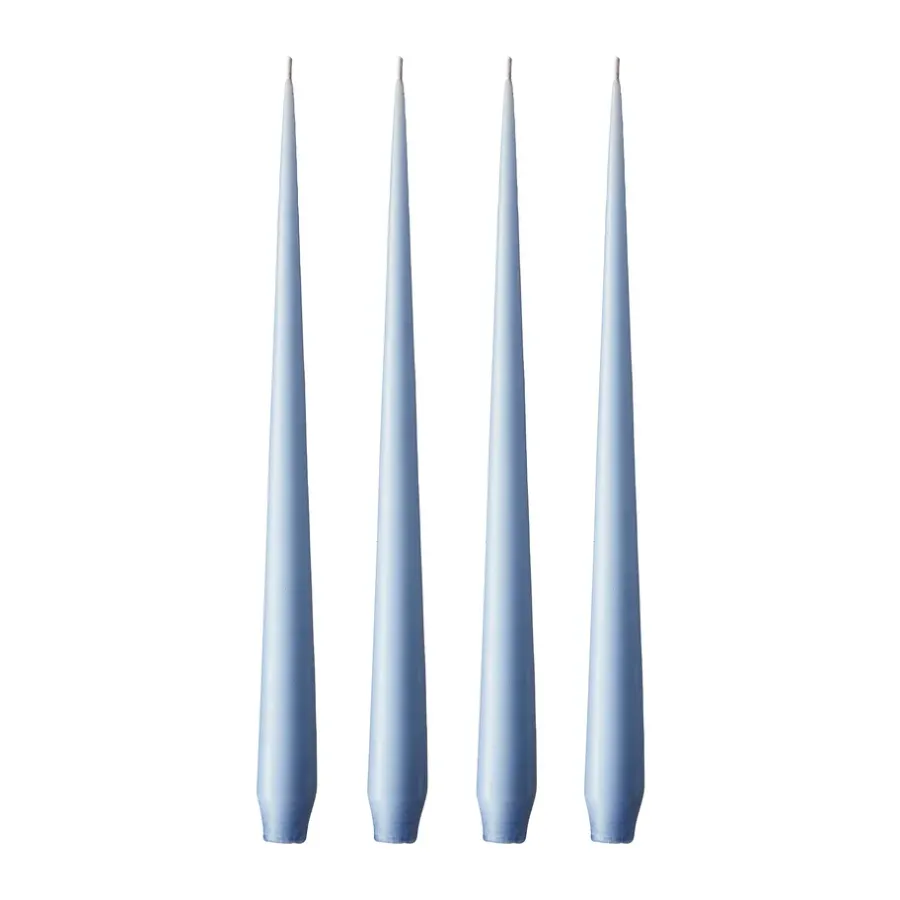 Ester & erik kaars 4-pack mat, icy lavender, 42 cm< Kaarsen