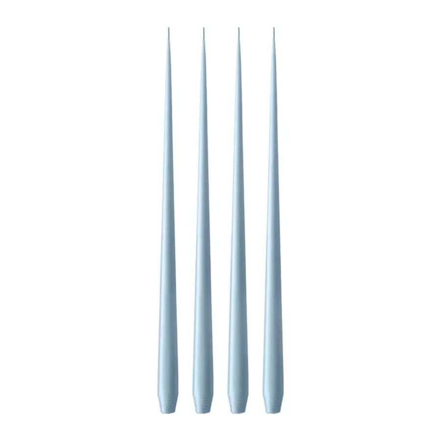 Ester & erik kaars 4-pack mat, Dusty blue 83, 42 cm< Kaarsen