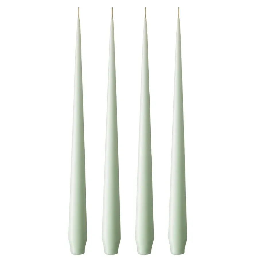 Ester & erik kaars 4-pack mat, Water mint 03, 42 cm< Kaarsen