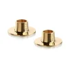 Ester & erik kaarsenhouder glanzend 2-pack, Goud< Kandelaars