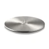 Ester & erik kaarsenschaal Ø12 cm mat, Silver< Kaarsenhouders & Kaarsenborden