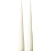 Ester & erik kegelkaars 37 cm 2-pack mat, Ivory 06< Kaarsen