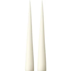 Ester & erik kegelkaars 37 cm 2-pack mat, Ivory 06< Kaarsen