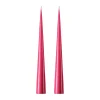 Ester & erik kegelkaars 37 cm 2-pack gelakt, Deep pink 41/2< Kaarsen