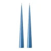 Ester & erik kegelkaars 37 cm 2-pack gelakt, Moon blue 37< Kaarsen