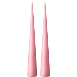 Ester & erik kegelkaars 37 cm 2-pack mat, Old rose 39< Kaarsen
