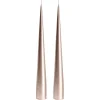 Ester & erik kegelkaars 34 cm 2-pack metallic, Champagne 94< Kaarsen