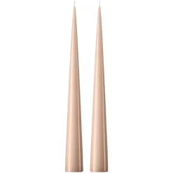 Ester & erik kegelkaars 37 cm 2-pack gelakt, Ice latte 11-0< Kaarsen