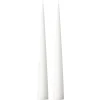 Ester & erik kegelkaars 37 cm 2-pack mat, Pure white 31< Kaarsen
