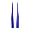 Ester & erik kegelkaars 37 cm 2-pack gelakt, Cornflower 48< Kaarsen