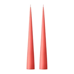 Ester & erik kegelkaars 37 cm 2-pack mat, Coral reef 26< Kaarsen