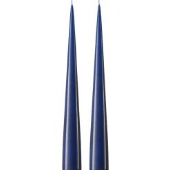 Ester & erik kegelkaars 37 cm 2-pack gelakt, Royal navy 28-0< Kaarsen