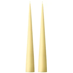 Ester & erik kegelkaars 37 cm 2-pack mat, Buttermilk 17< Kaarsen