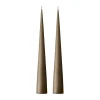 Ester & erik kegelkaars 37 cm 2-pack mat, Caviar 77< Kaarsen