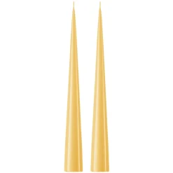 Ester & erik kegelkaars 37 cm 2-pack gelakt, Pale ginger 14-0< Kaarsen