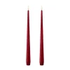 Ester & erik taper kaars LED 2-pack, 36 Winter Berry , 30 cm< Led-Kaarsen