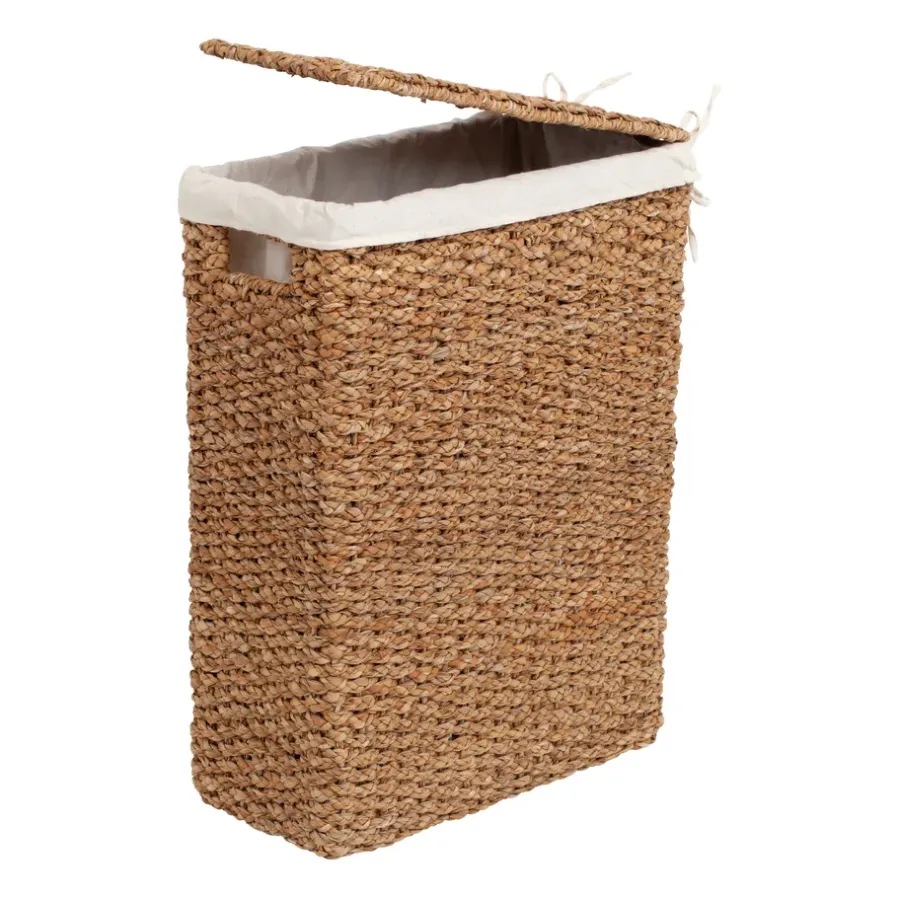 Dixie Esther gevlochten wasmand natuur , 58 cm< Wasmanden