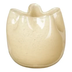 Broste Copenhagen Esther vaas/waxinelichtjeshouder Ø9,8 cm, Anise flower yellow< Vazen