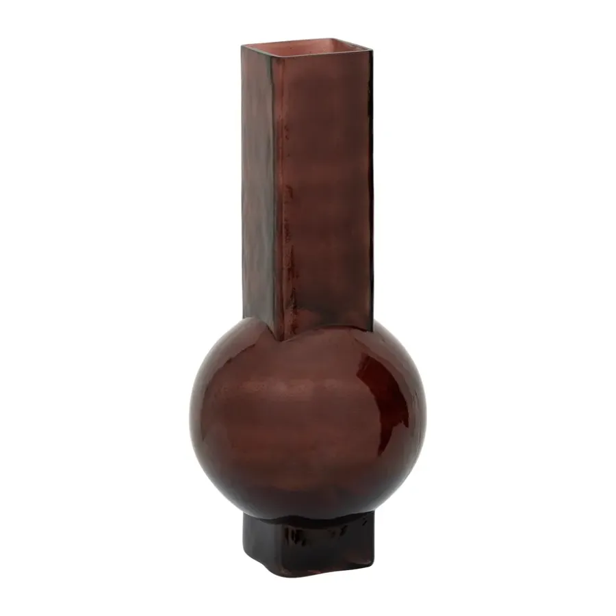 URBAN NATURE CULTURE Eve vaas 36,5 cm, Fudge< Vazen
