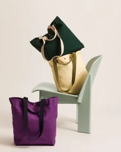 HAY Everyday Tote Bag tas, Dark green< Opbergmanden