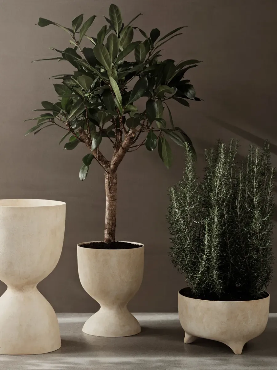 Ferm Living Evoke pot 27 cm, Warm Sand< Bloempotten