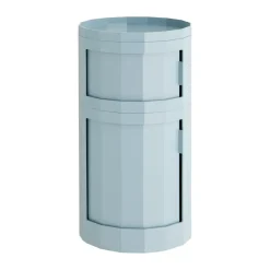 HAY Facet Cabinet 110 bijzettafel, Mistblauw< Kasten & Vitrines