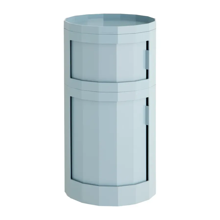 HAY Facet Cabinet 110 bijzettafel, Mistblauw< Kasten & Vitrines