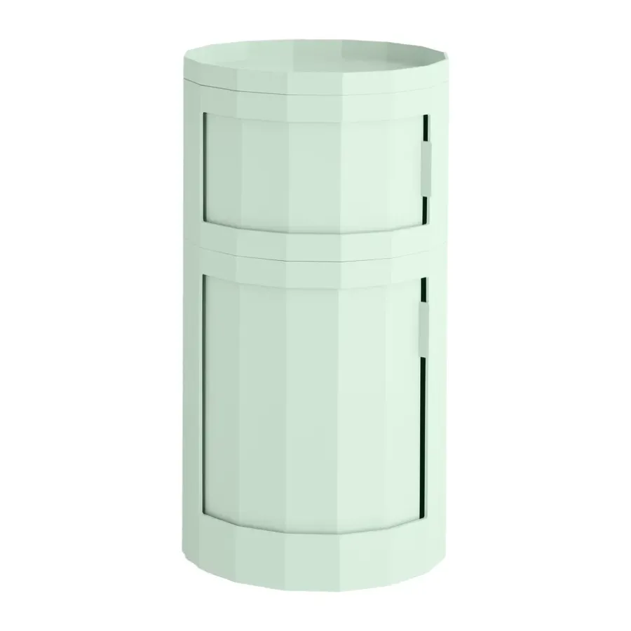 HAY Facet Cabinet 110 bijzettafel, Zacht mint< Kasten & Vitrines