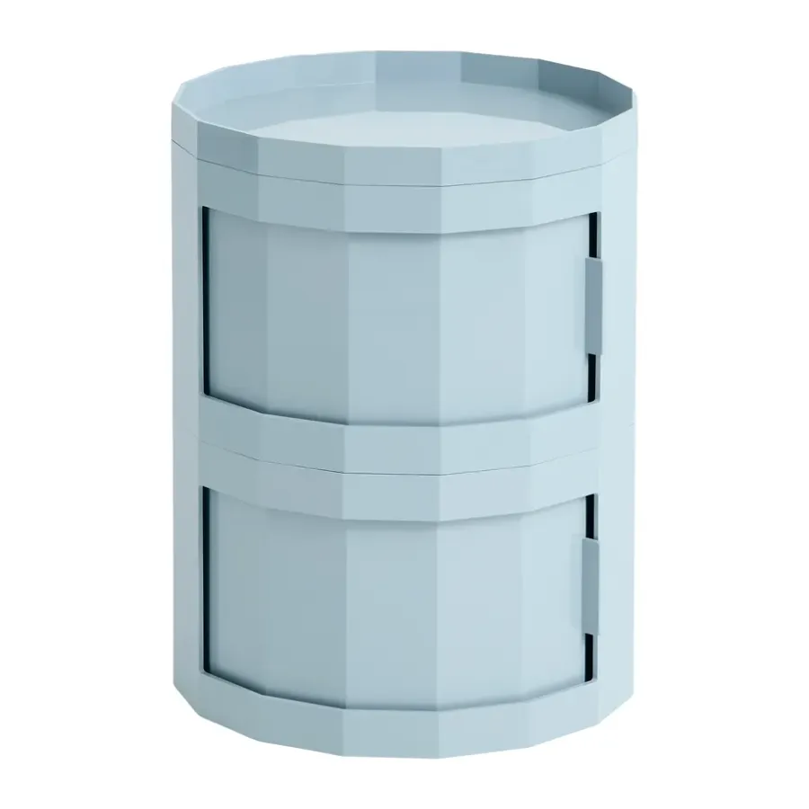 HAY Facet Cabinet 20 bijzettafel, Mistblauw< Kasten & Vitrines