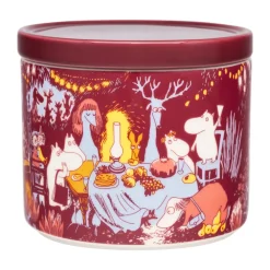 Moomin Arabia Feestelijke momenten mumin blikje, 11xØ12,5 70 cl< Kerstdecoraties