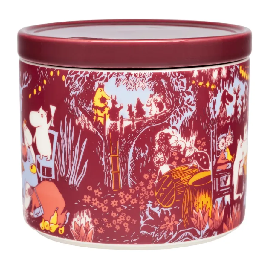 Moomin Arabia Feestelijke momenten mumin blikje, 11xØ12,5 70 cl< Kerstdecoraties