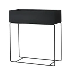 Ferm Living plantenbak, zwart< Bloempotten