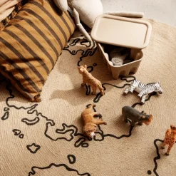 Ferm Living Ferm opbergdoos papier klein 2-pack, Bruin< Opbergoplossingen Voor De Kinderkamer|Opbergmanden