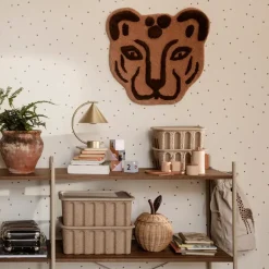 Ferm Living Ferm opbergdoos papier klein 2-pack, Bruin< Opbergoplossingen Voor De Kinderkamer|Opbergmanden