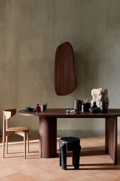Ferm Living Feve wandkast, Walnut< Planken & Planksystemen
