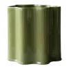 DBKD Filter pot, Shiny green, Ø18 cm< Vazen
