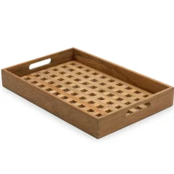 Fritz Hansen Fionia dienblad 32x48 cm, Teak< Decoratieve Accessoires|Decoratieve Dienbladen