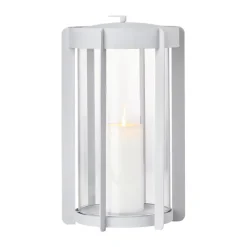 Zone Denmark Firefly lantaarn windlicht 35 cm, Soft Grey< Kaarsenhouders & Kaarsenborden
